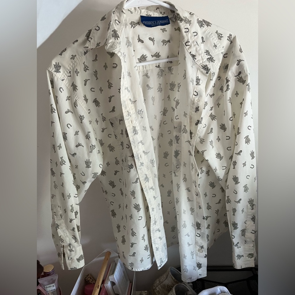 Retro Button Up Shirt